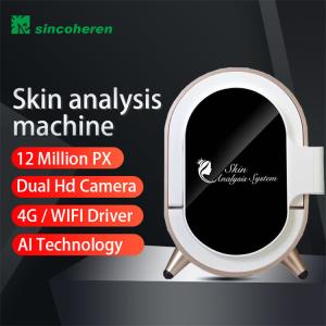 China Beauty Salon Portable Skin Analyzer , 7200K Facial Skin Analysis Machine wholesale