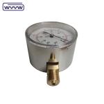 Black Steel Lpg Low Capsule Pressure Gauge 2.5" 63mm 0-5psi