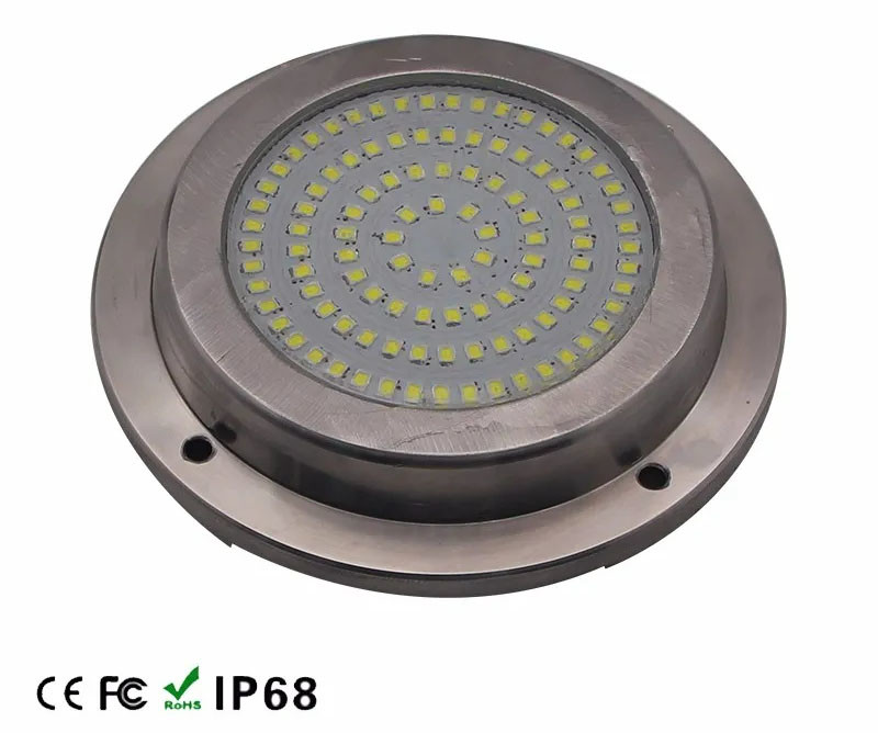 24V 316SS Submersible Pool Lights 18W Underwater Inground Pool Lights