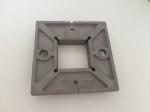 Brushed / Polished Square Stainless Steel Balustrade Parts , Handrail Base