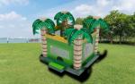 Tropical Palm Tree Bounce House Childrens Inflatable Castle