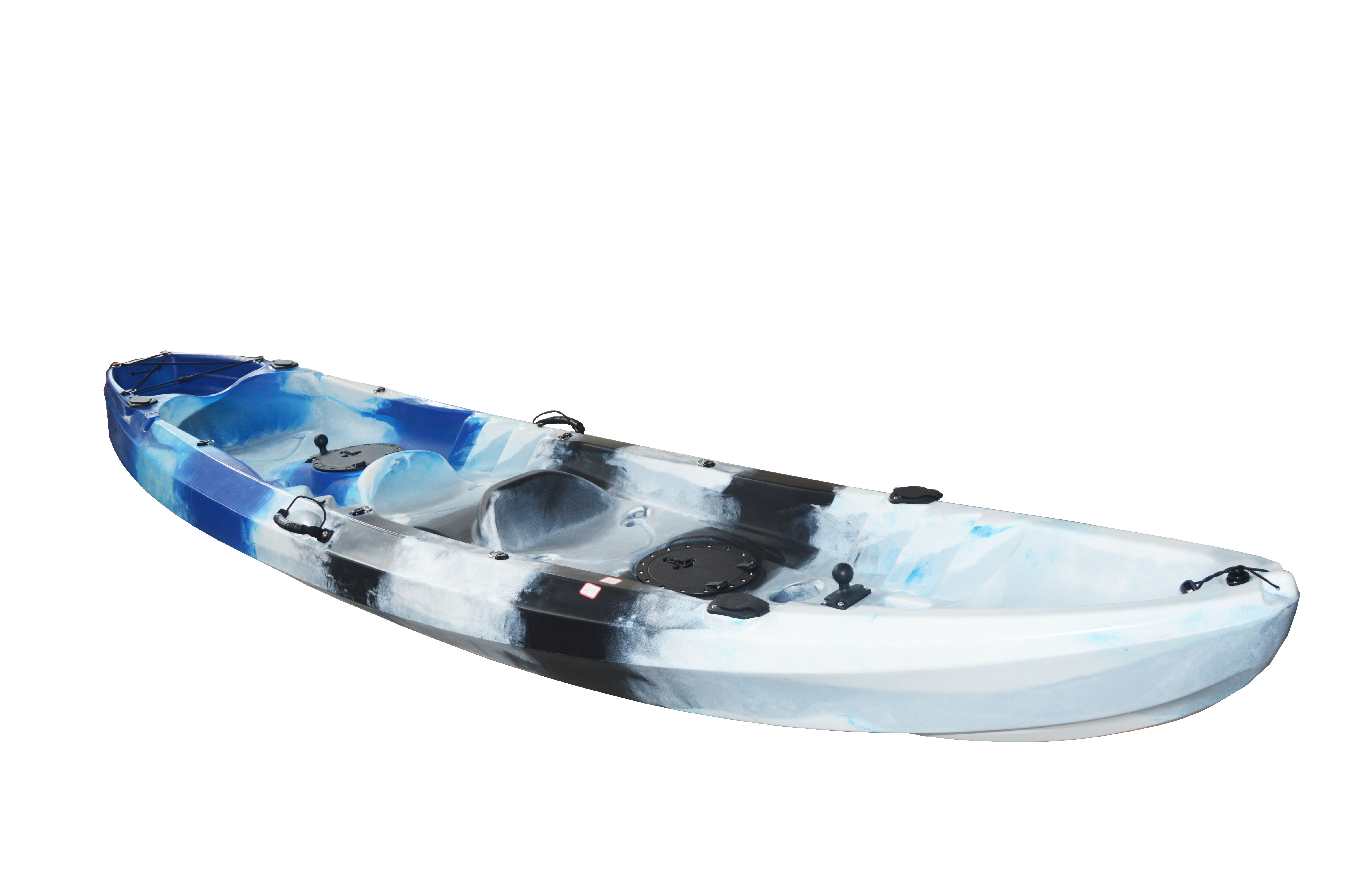 Woowave 2 person Fishing Kayak HDPE Sit on top Kayak Canoe 370*87*33cm Package Size