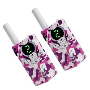 China 3 Channels Toy Digital Walkie Talkie UHF 2 Way Radio Pocket 0.5W Free License wholesale