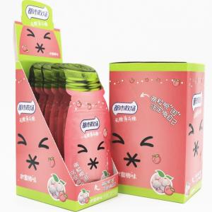 China Cooling peach flavor Sugar Free Mint Candy in Portable Sachet Pack Vitamin C hard candy wholesale