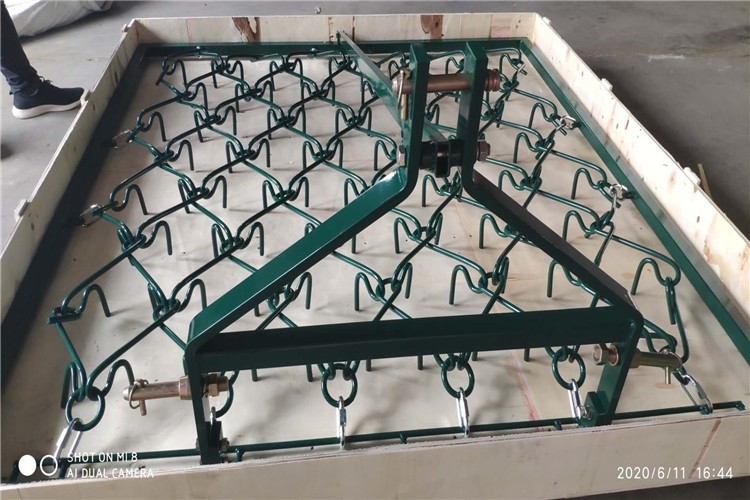 16FT Atv Spring Tooth Harrow Powder Coated Quad Bike Chain Harrow