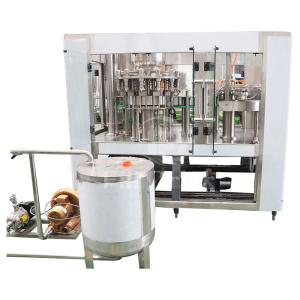 China 0-2L PET Bottle Juice Filling Machine 4000BPH Hydraulic Cylinder wholesale