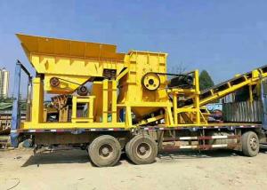 China 30tph Basalt Gravel Mobile Portable Stone Crusher Machine wholesale