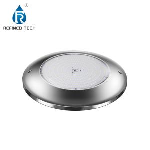 China RoHs 12V 24V Wall Mount Pool Light , Resin Filled Underwater LED Fountain Lights wholesale