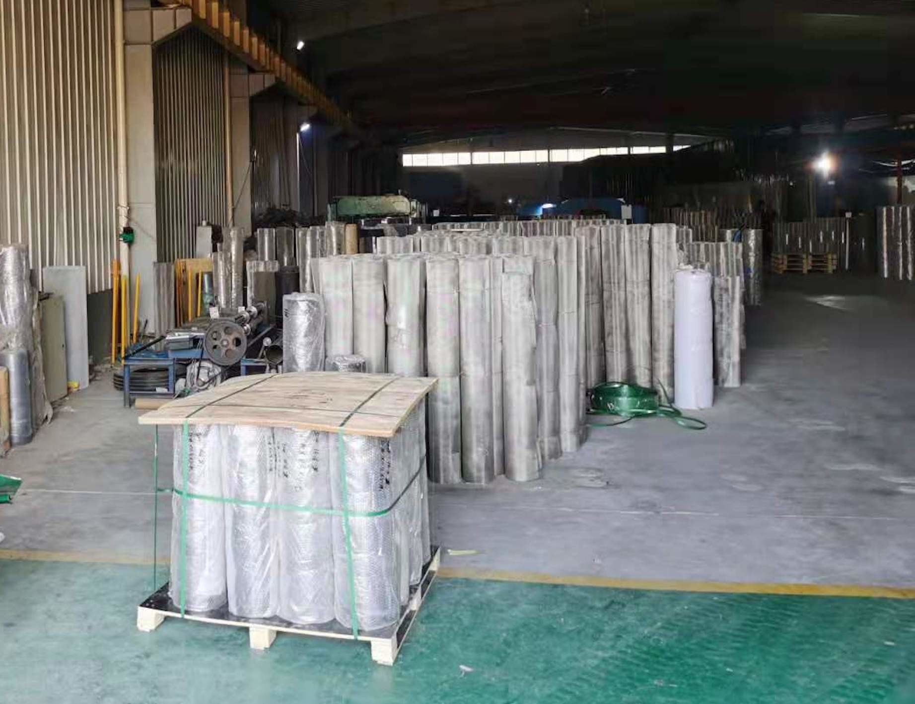 Square Hole Woven Wire 0.5mm 1mm Diamond Steel Mesh