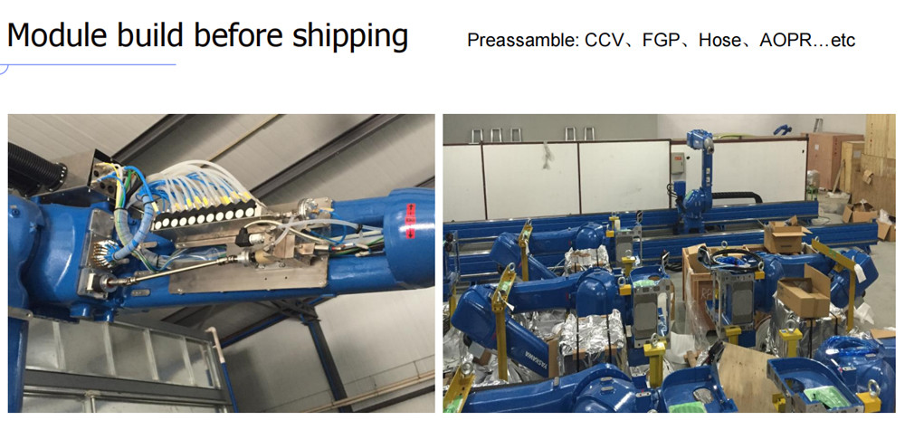Painting Shop Turn Key Solution Including Robot And Painting System And Paint Supply System All Included