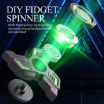 Pressure Relief Metal Hand Spinner for Adults and Kids Anxiety Relief Fidget