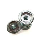 Carbon Steel Custom Flange Lock Nut with Anti-Loosening Design