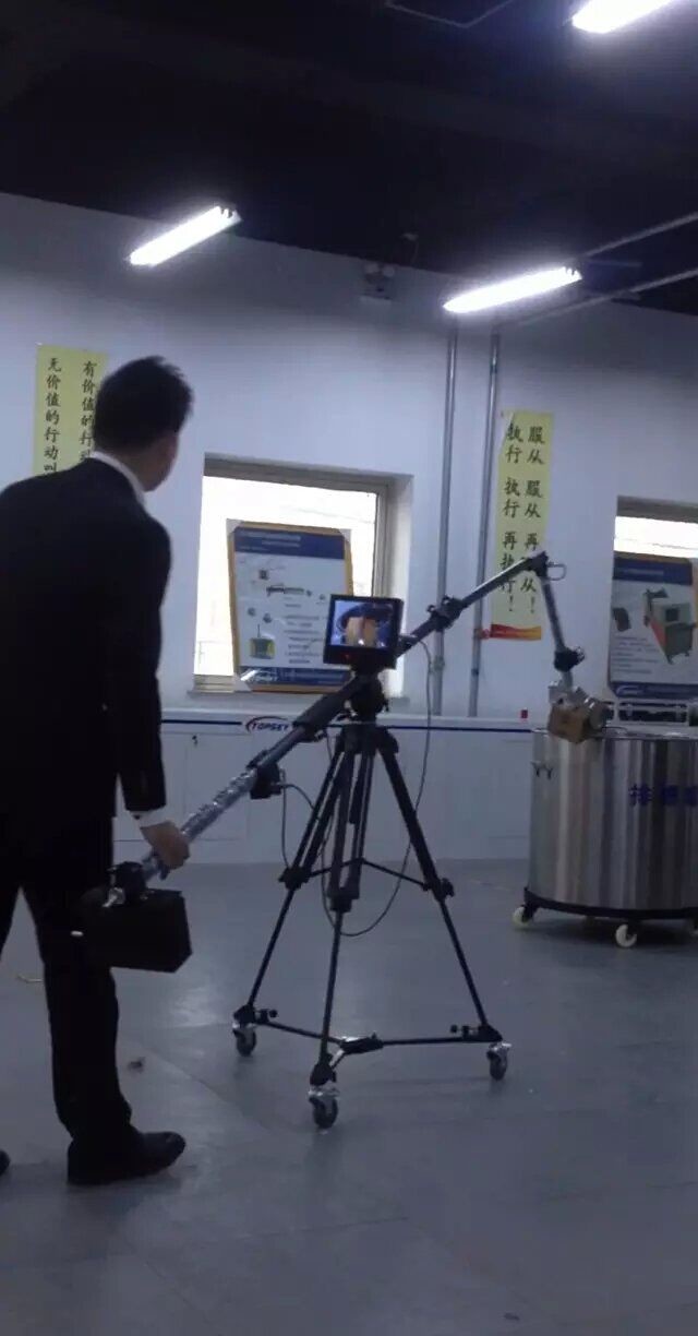 4.5m Length Battery Powered EOD Telescopic Manipulator Infrared Night Version Camera