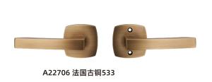 China Luxury Interior American Door Handles 63.5mm 147.5mm For Bathroom wholesale