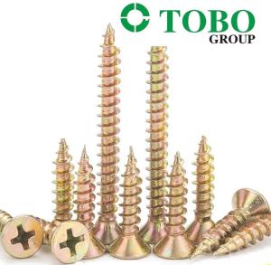 China Wood Screw Torx Concrete Yellow Zinc Torx Screws DIN571 wholesale