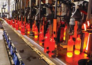 China Green Wine 250g 300ml Glass Bottle Production Line Wine Glass Production Machinery wholesale