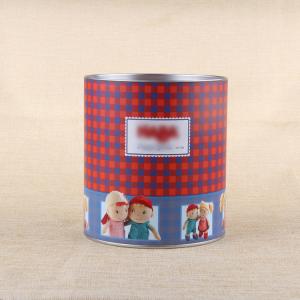 China Mini - Toy / Milk Powder Paper Composite Cans Food Grade Big Baby Canister wholesale