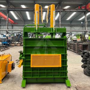 China Hydraulic Waste Paper Baling Machine 18.5kw Hard Plastic Baler Machine wholesale