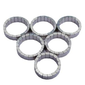 China NdFeB rare earth magnet 40TH high-tempreture resistant shape tile strong magnet for electric mortors wholesale
