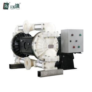 3 Inch Electric Diaphragm Pump Sewage Fuel Material 6 Bar
