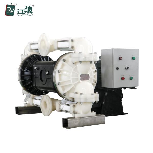 Quality 3 Inch Electric Diaphragm Pump Sewage Fuel Material 6 Bar for sale