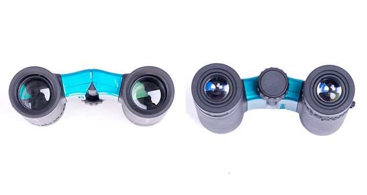 Folding Zoom Lens Binoculars , 8x21 Self Adjusting Binoculars For Children Learning