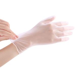 China Non Sterile Disposable PVC Gloves , Clear Medical Examination Gloves wholesale