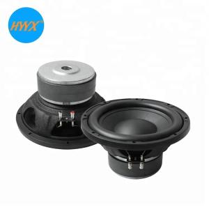 China Ferrite Magent 300W 4Ohm 1.5kHz 10 Inch Car Subwoofer wholesale