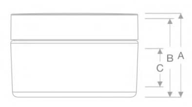 Empty PP/PP PCR Cosmetic Cream Jar 7ml GR721A Bi-injection