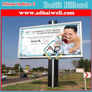 China Mega Backlit Advertising Display with Vinyl Printing Poster wholesale