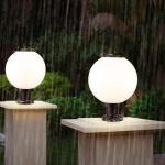 Aluminum Decorative Post Lights IP65 Outdoor Gate Pillar Lights 3w