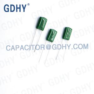 China CL11 2A103J 0.01uF 100V Polyester Film Capacitor wholesale