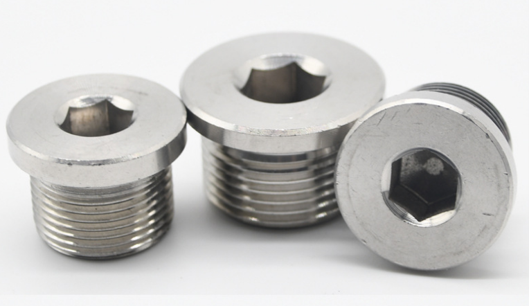 10 Essential Pipe Plug DIN908 Hexagon Socket Screw Plugs for Sealing Oil Pipes DIN908