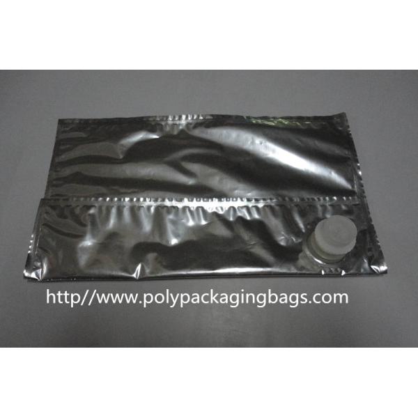 16 oz or 500ml Aluminum Foil Valve Bag For Liquid / Oil / Detergent With Tap Valve