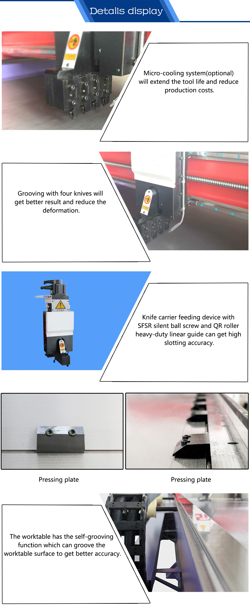 6M Horizontal CNC Cut Machine 10000 Ton , Hydraulic V Grooving Machine For Metal Sheet