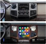 Viknav Car Radio For Ford F250 F350 (2008 2009 2010) 12.1 inch Android Auto
