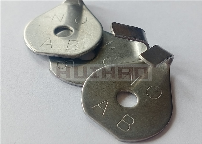 14 Gauge Stainless Steel Lacing Anchors Used To Secure Reusable Insulation Blankets