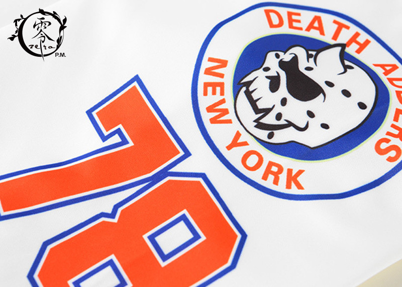 Custom New York Death Adders Shirts , Hockey Jersey Woman Mid Sleeve Shirts