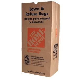 China Leafs Refuse 3 Layer 25kg Multiwall Kraft Lawn Paper Bags wholesale