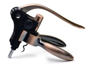 China Rabbit Bronze Plating Zinc Alloy Manual Wine Opener Wear Resistance wholesale