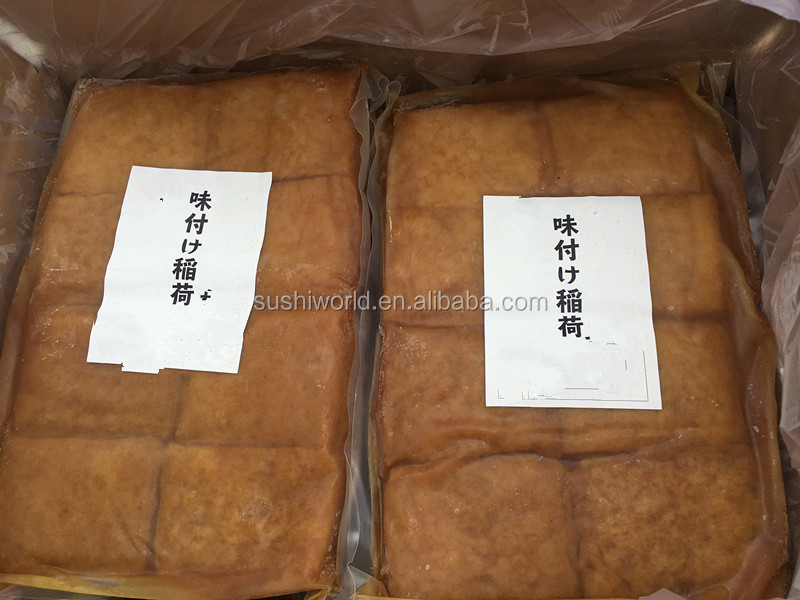 FROZEN AJITSUKE SOYBEAN CURD HACCP Certified Inari Tofu with Traditional Seasoning