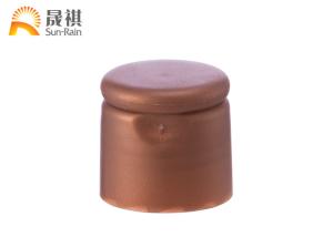 China Round Plastic Flip Top Caps , Plastic Bottle Cap Dispenser 24/410 28/410 SR204C wholesale