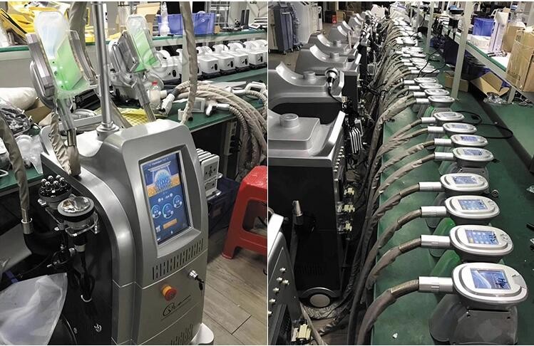 40KHz Cavitation Handle Cryolipolysis Slimming Machine RF Cavitation