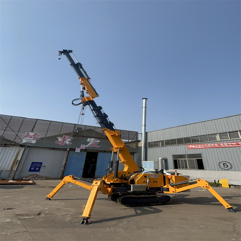 Electric and Diesel Power Spider Crawler Crane for Tough Jobs