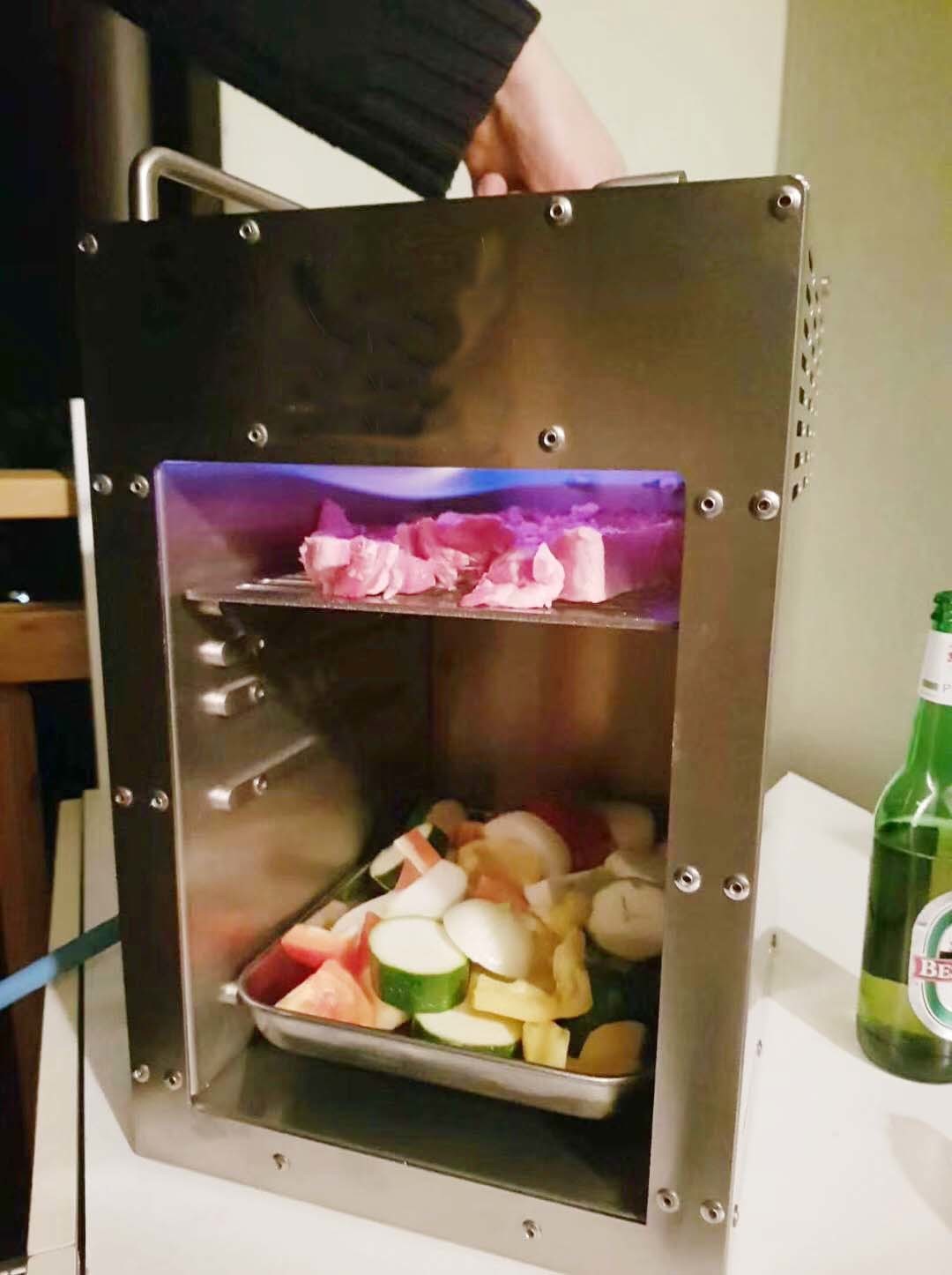 small oven stainless steel mini electric oven for barbecue and vegetable