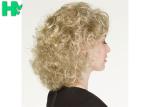 30CM Short Wave Party Synthetic Hair Wigs Blond Cosplay Hair Wigs