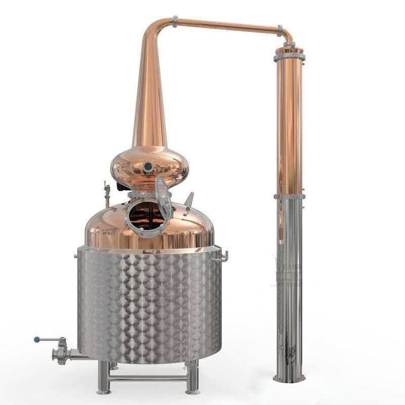 GHO 1000L-10000L Red Copper Bourbon Whisky Still Alcohol Machine Distiller at Best