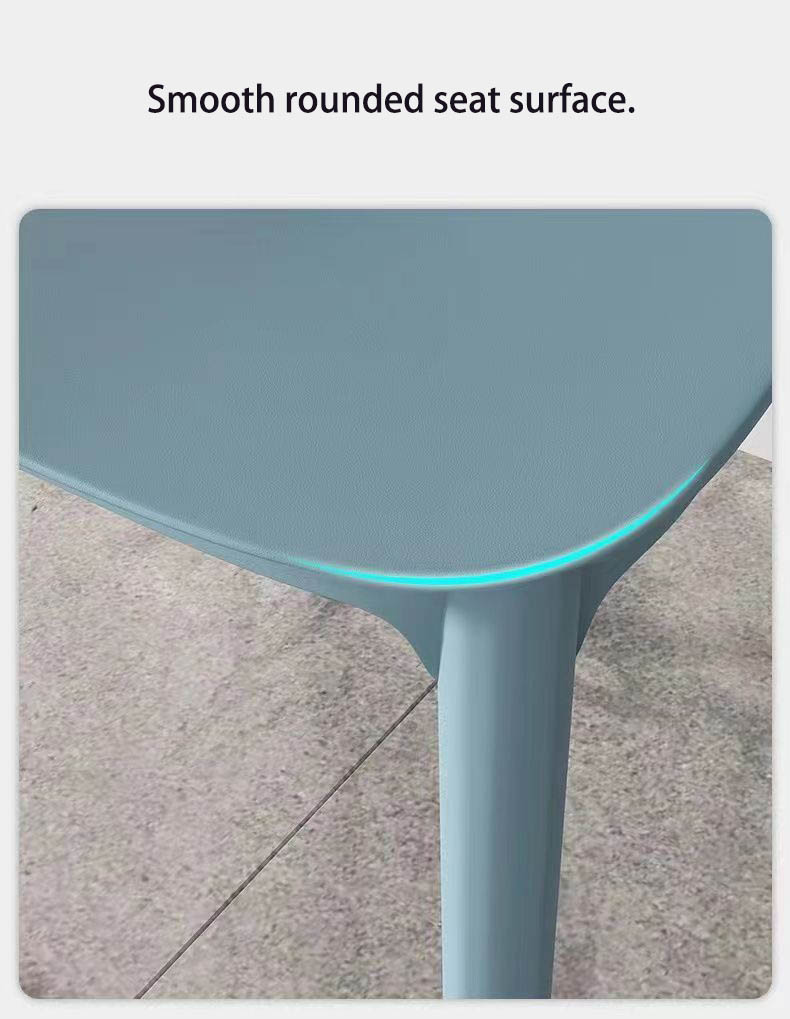 Hotel Dining Furniture Stackable Chairs Custom Colors Nordic Design for Modern Dining Room