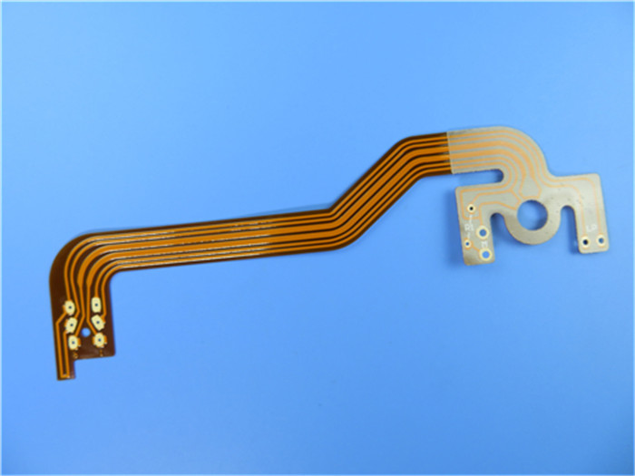 Heavy Copper Flexible PCB Built On Polyimide with 2 oz Copper