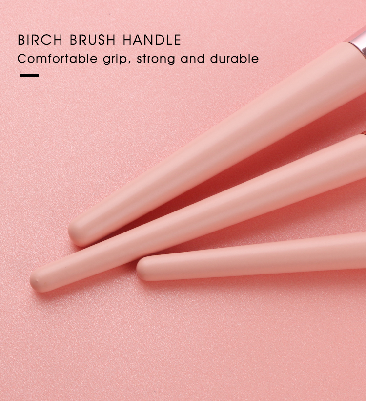 Brochas Maquillaje Eyeshadow Cosmetic Brushes 7pcs Nylon Wooden Handle